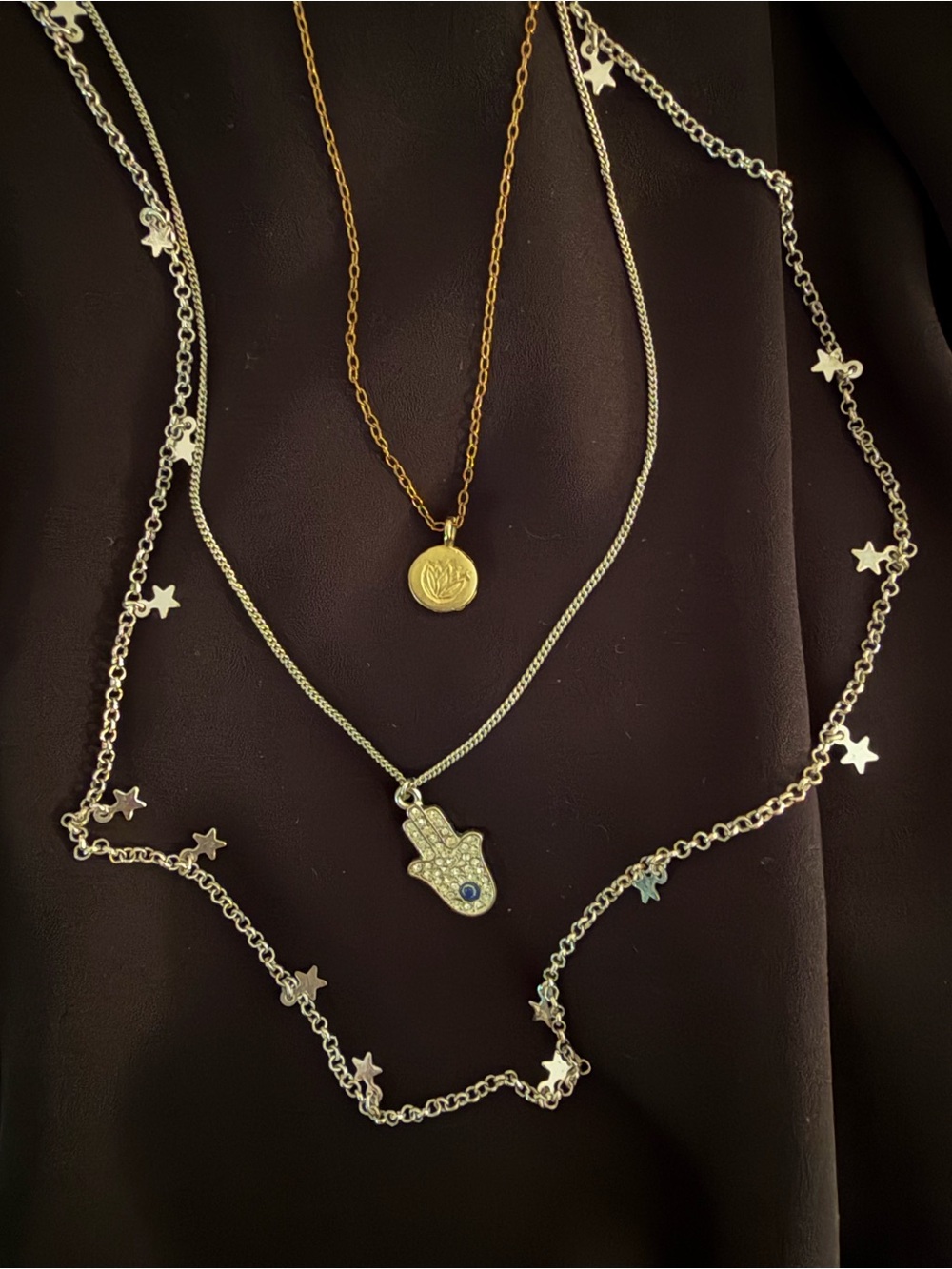 Set of 2 Earthy-Girl Aesthetic Necklace